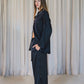 AMBA – Pure Silk Pajama Set | Midnight Black