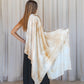Oversized Tea-Dyed Silk Luxury Scarves
