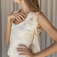 PRITHVI – Tea-Dyed Silk Top | Tea-Dyed