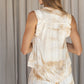 PRITHVI – Tea-Dyed Silk Top | Tea-Dyed