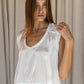 PRITHVI – Tea-Dyed Silk Top | Tea-Dyed