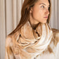 Oversized Tea-Dyed Silk Luxury Scarves