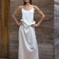 VAANI – Pure Silk Slip Dress | Ivory White