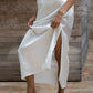 VAANI – Pure Silk Slip Dress | Ivory White
