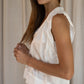 PRITHVI – Silk Top | Ivory White