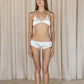 Pure Silk Intimates – MATANGI Bra & PADMINI Briefs | Ivory White
